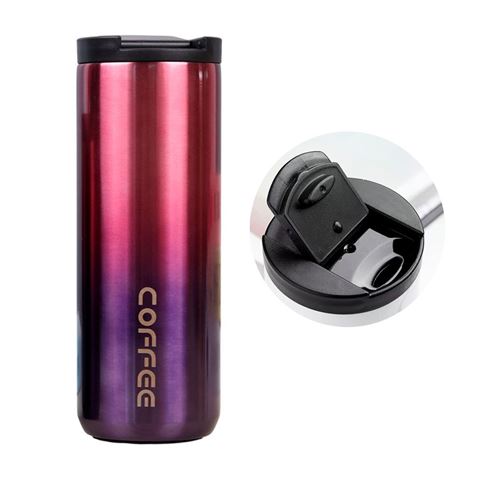 Imagen de Vaso de acero térmico con tapa 600ml
