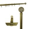 Imagen de Barrote para cortina con puntero metal 1,6 mts Incluye 12 argollas