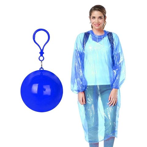 Imagen de Pilot de lluvia Capa con capucha en estuche con gancho