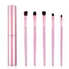 Imagen de Brochas para cosmetica en estuche-5 colores