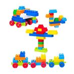 Imagen de Bloques de armar en bolsa - 96pc-29x26cm.