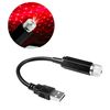 Imagen de Luz Led Proyector de Estrellas USB para interior de autos, techos. ROJO
