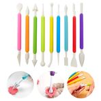 Imagen de Estecas para modelar en set x 9 piezas - Repostería
