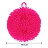 Imagen de Pelota pinchitos peluda C/U para colgar- 23cm.-4 colores