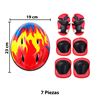 Imagen de Set Casco Rodilleras Coderas Muñequeras - Set Infantil
