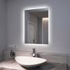 Imagen de Espejo de pared con luz  LED  regulable 3 colores - 70cmx50cm