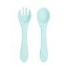 Imagen de Cubiertos para bebe en estuche-14cm.-silicona varios colores