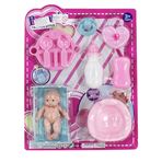 Imagen de Bebote con accesorios en blister-35x28cm.