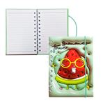 Imagen de Libreta Tapa Dura con espiral diseños de frutas