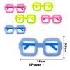 Imagen de Lentes cotillón rectangulares x6 unidades