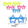 Imagen de Lentes cotillón estrella x6 unidades