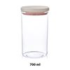 Imagen de Tarro de plástico con tapa hermética  700 ml