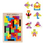 Imagen de Puzzle de madera tipo tetris