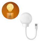 Imagen de Lampara veladora Luna USB