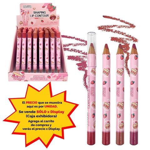 Imagen de Lapiz delineador Ushas para labios-UP010B