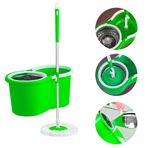 Imagen de Mopa con balde escurridor-mango extensible