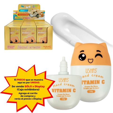 Imagen de Crema para manos Ushas-vitamina C-HA451