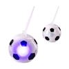 Imagen de Vaso Cotillón con Luces Led Diseño Pelota de fútbol con Sorbito