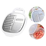 Imagen de Rallador cortador de vegetales con recipiente de conservación