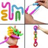 Imagen de Juguete Poptube Fidget de encastre Colores x6 unidades
