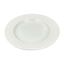 Imagen de Plato de melamina hondo redondo blanco-25x3cm.