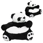 Imagen de Sillón Puff Peluche Asiento infantil  diseño  Oso Panda