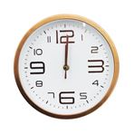 Imagen de Reloj de pared redondo-23 cm-numeros dorados