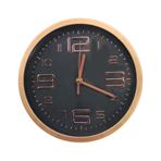 Imagen de Reloj de pared redondo-23 cm-numeros dorados