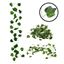 Imagen de Planta enredadera artificial Hojas de hiedras  verdes x 16 guirnaldas
