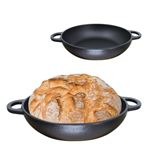 Imagen de Sartén de hierro fundido redondo Doble Asa 19 cm