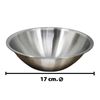 Imagen de Bowl plateado redondo 17x5,5cm. Acero inox