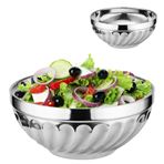 Imagen de Bowl plateado redondo 14,5x6,5cm.