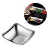 Imagen de Bowl plateado cuadrado 8cm. Acero inox
