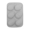Imagen de Molde de silicona para huevos de pascua-26x16,5x2,5cm.- 3 co