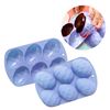Imagen de Molde de silicona para huevos de pascua-26x16,5x2,5cm.- 3 co