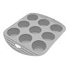 Imagen de Molde de silicona para 9 magdalenas-