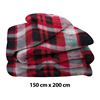 Imagen de Frazada polar escocesa 1 plaza 200 cm x 150 cm - Diseños Surtidos
