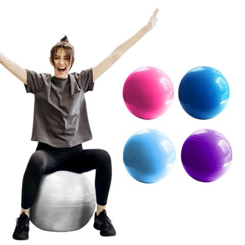 Imagen de Pelota para Pilates Yoga 55cm + Inflador