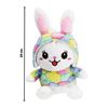 Imagen de Peluche Conejo con capucha 23cm -