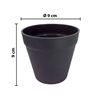 Imagen de Maceta plástica  9cm x 9cm