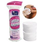 Imagen de Algodón discos para limpieza facial-contiene 80 unidades