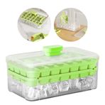 Imagen de Cubetera Hielo para 56 cubitos de hielo con depósito + Tapa +cuchara