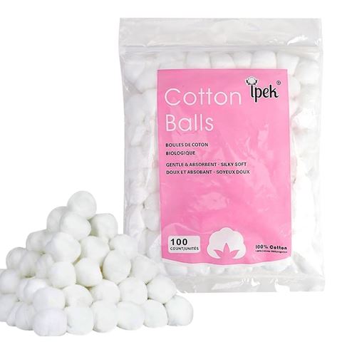 Imagen de Algodón en bolitas- contiene 100 unidades