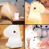 Imagen de Veladora Luz Led Unicornio Silicona Carga USB