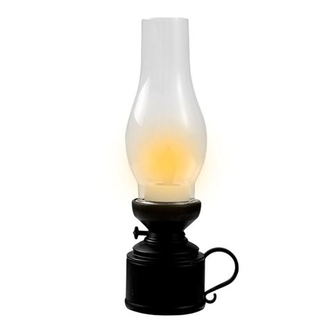 Imagen de Vela a pila tipo farol con tubo 24x6,5cm.