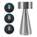 Imagen de Lampara de mesa Led USB Plateada