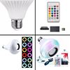 Imagen de Lampara LED Rgb Con parlante Bluetooth Control Remoto