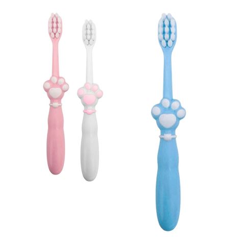 Imagen de Cepillo de dientes infantil en blister - C/U-14,5cm-4 colore