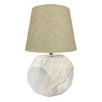 Imagen de Lampara veladora base cerámica Diseño Marmol