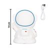Imagen de Lámpara Veladora Astronauta Silicona Luz Led Multicolor USB